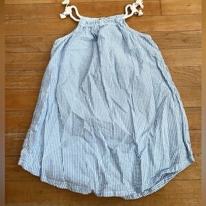Nautical Toddler Searsucker Dress